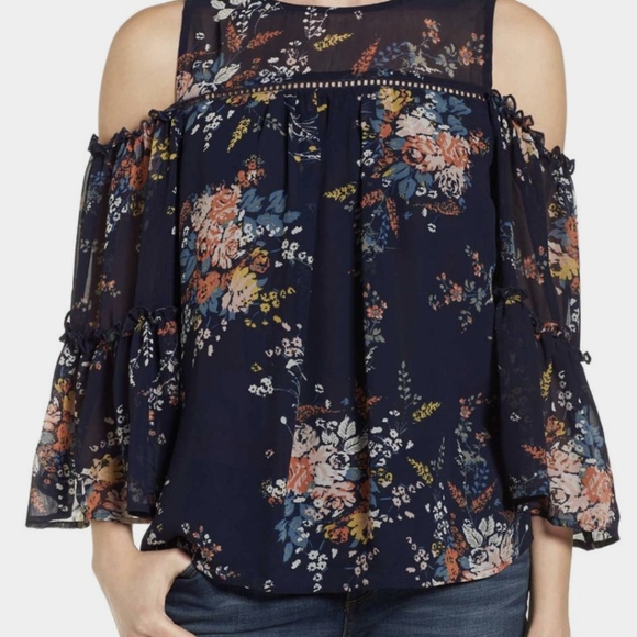 Lucky Brand Tops - Lucky brand ( cold shoulder) blouse